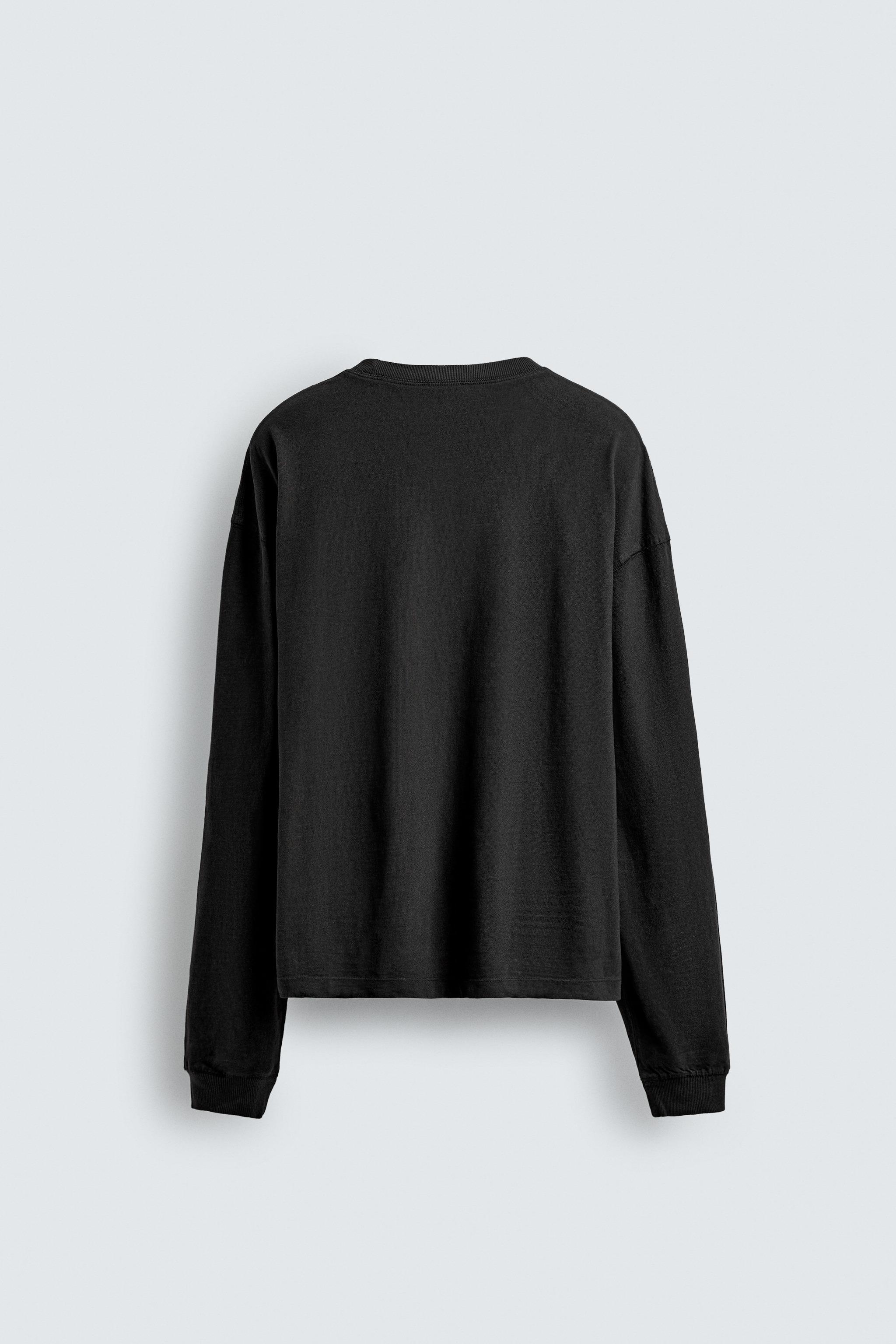 TEXTURED WASHED T-SHIRT